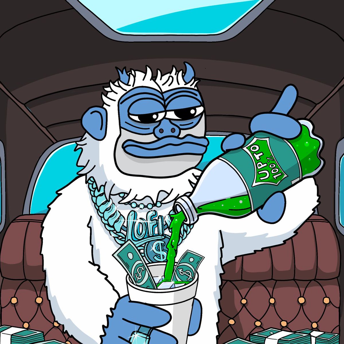 lofitheyeti's tweet image. Can't put down the cup 🥤