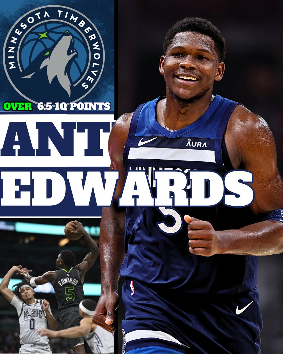 DoctorProfit's tweet image. NBA Surgical Bet #2🏀 January 13th

Anthony Edwards vs #DCFamily
OVER 6.5 1Q Points (-120)

100 ❤️s for play #3

First off, taking 1st quarter because I love the matchup but know there is a high chance of blowout.

Washington Defensive Ranks:
WORST vs Isolation Play
3rd WORST vs…