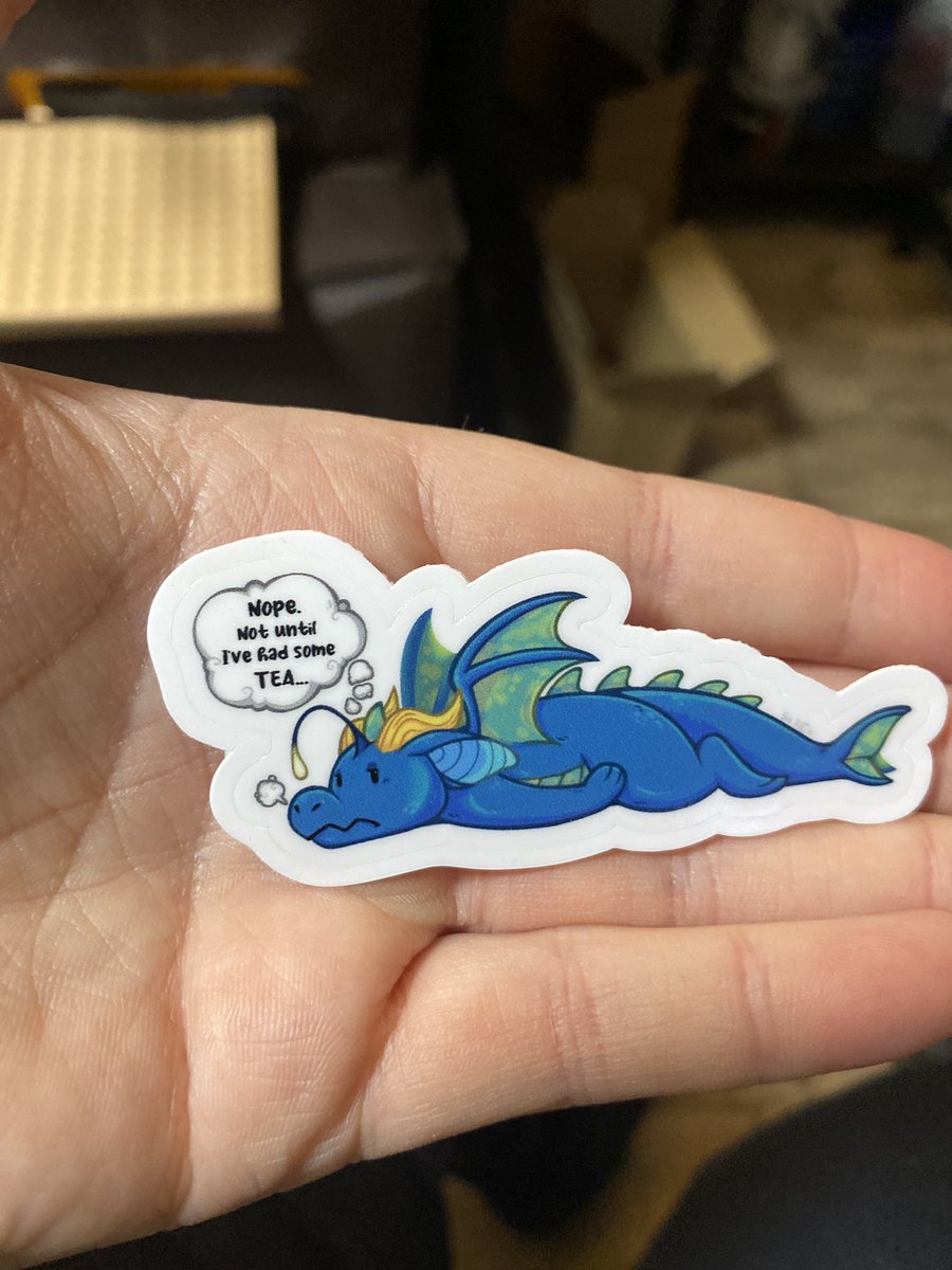 GoddessSail's tweet photo. @ShanRattie @FurnalEquinox From art to sticker.  Thank you so much for the amazing sticker art.  😁 https://t.co/YyqTyrgo7e
