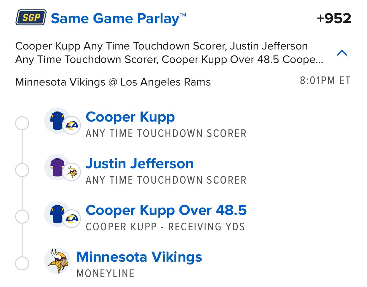 NFL LOTTO +953

You’re gonna wish you saw this ahead of time🔮

#sportsbetting #sportsgambling #bettingX #gamblingX #NFL