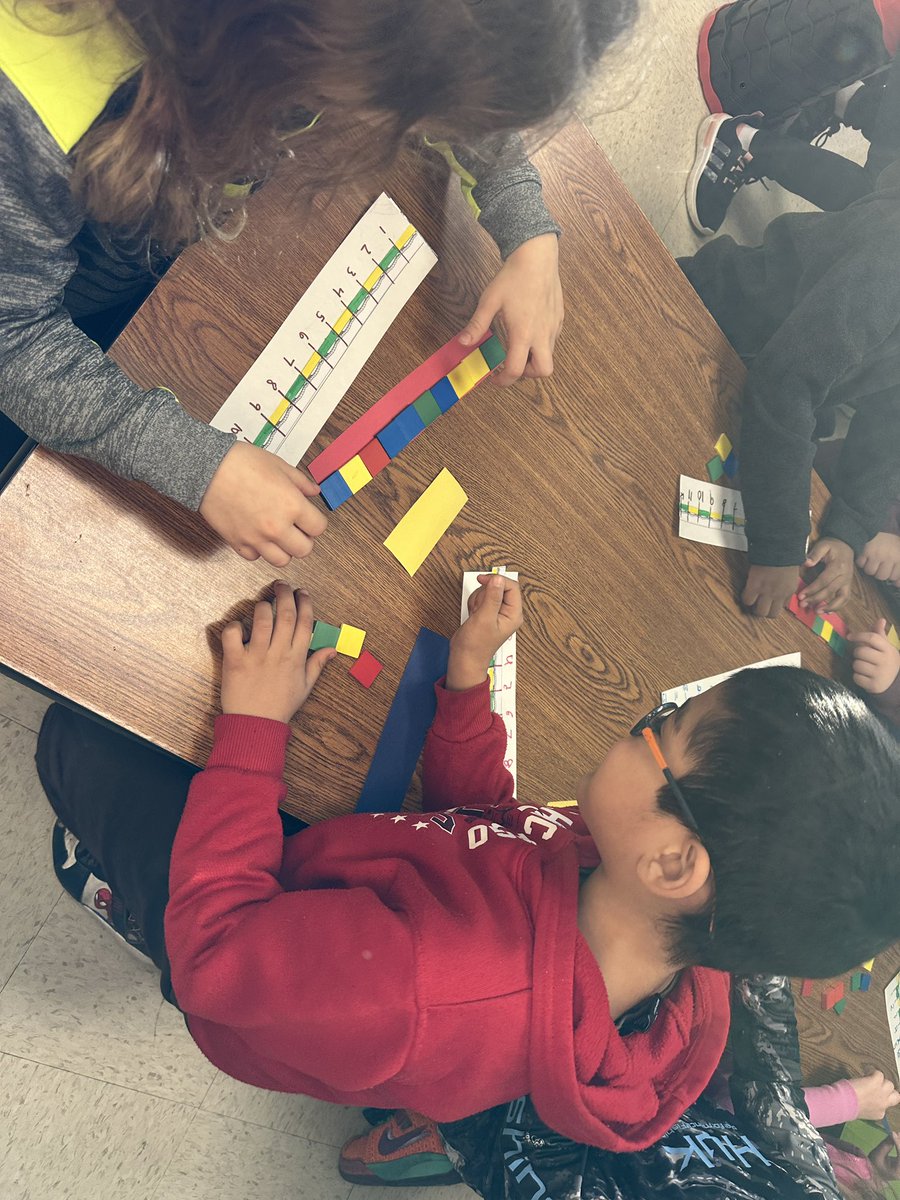 Today we estimated &amp; measured to the nearest inch!