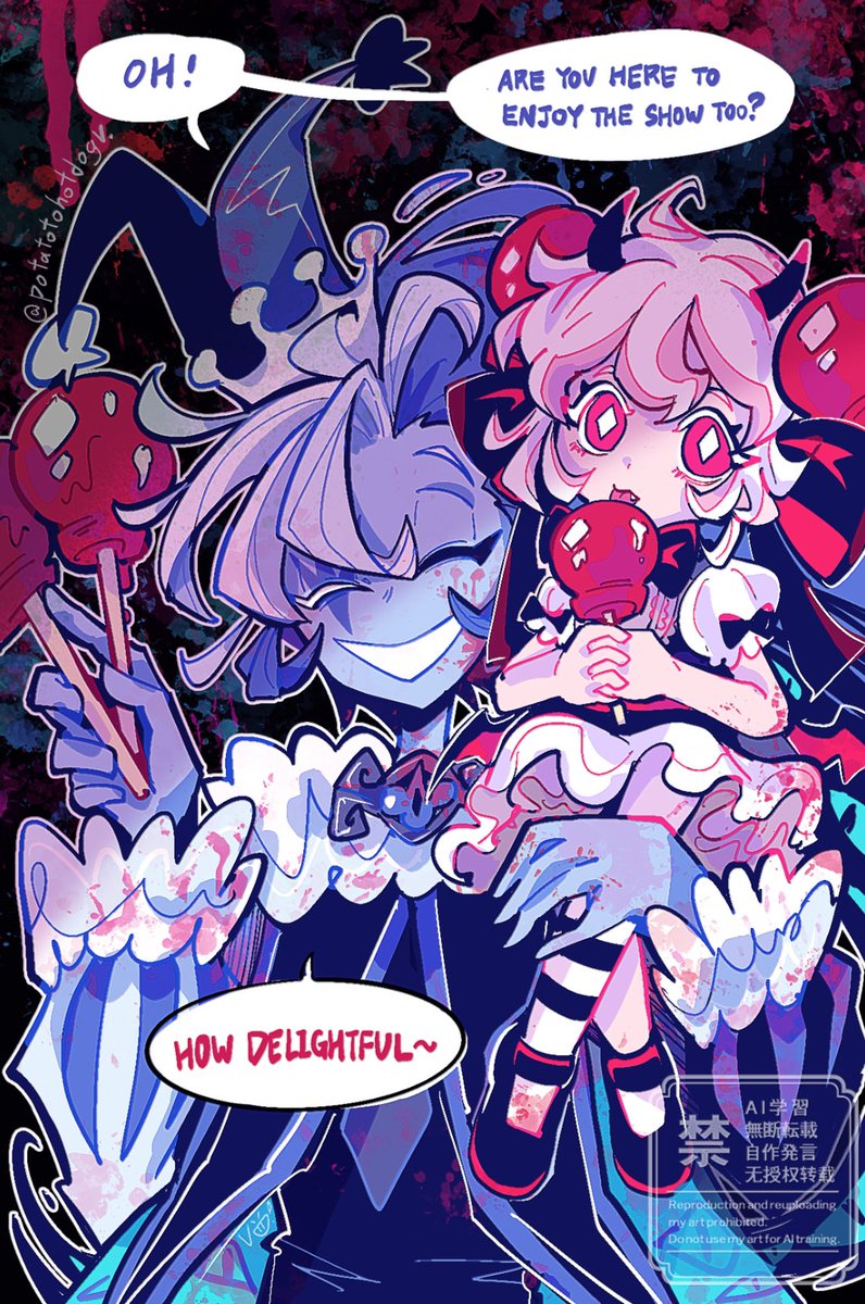 potatotohotdogv's tweet photo. I love Guardian-With-Their-Spoiled-Little-Girl dynamics
😌🎪🍎💙
#쿠키런킹덤 #cookierunkingdom
#cookierunkingdomfanart 
#shadowmilkcookie #candyapplecookie https://t.co/vXg2GRELrg