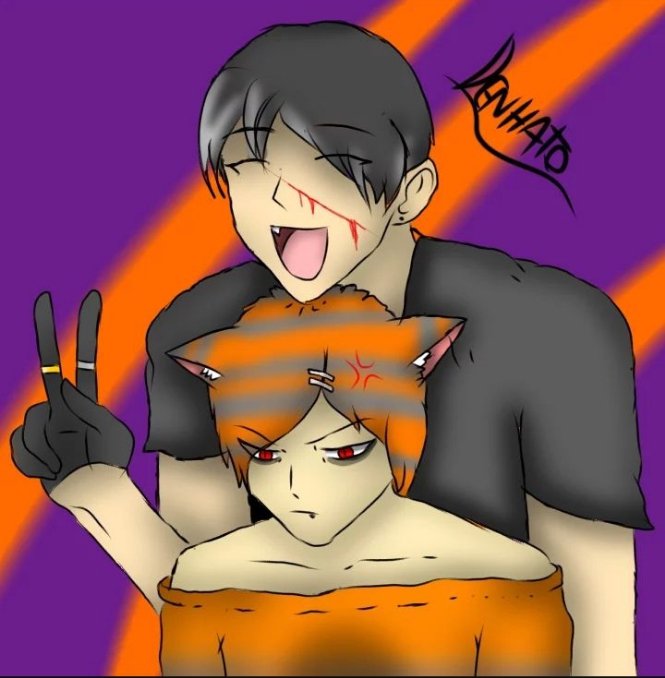 itsDannael's tweet photo. Refiz um desenho antigo do meu amigo @Den_hato, o dele é o esquerdo o meu o direito 

#desenho #ocart https://t.co/5qW4ikPLpU