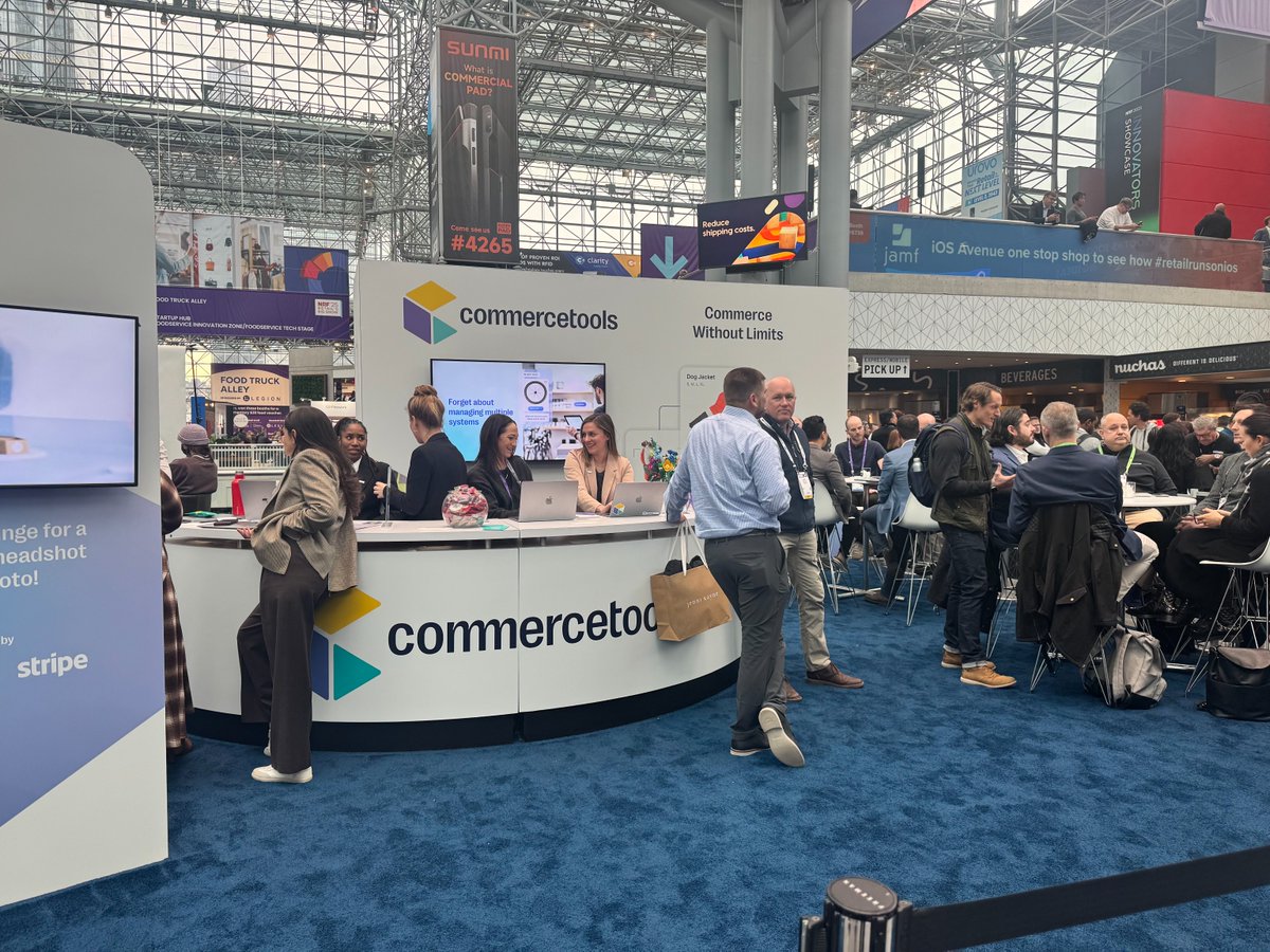 commercetools tweet media