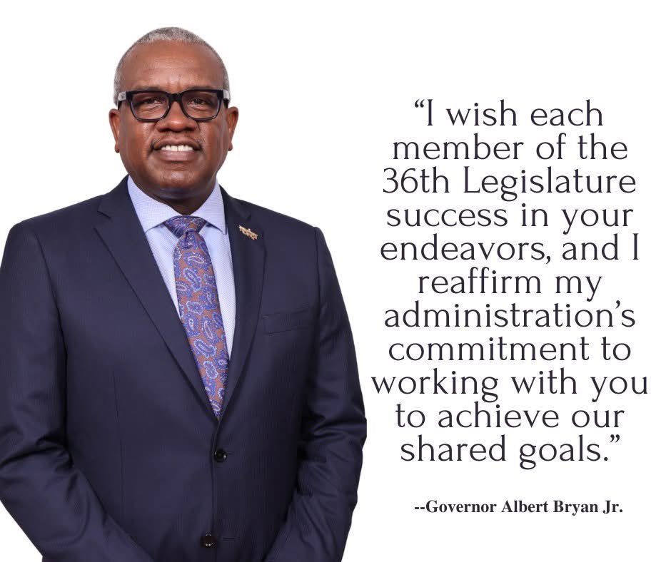 Congratulations to the newly sworn members of the 36th Legislature of the Virgin Islands! Together, through collaboration and dedication, we will advance our community's goals and overcome challenges. Here's to a productive term! #Leadership #Unity #VIProgress