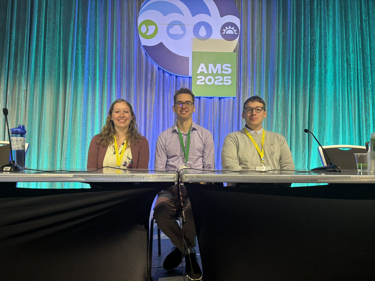 I am also so excited to have been given the opportunity to work with Matthew and Devin as co-chairs for the 25th AMS Student Conference