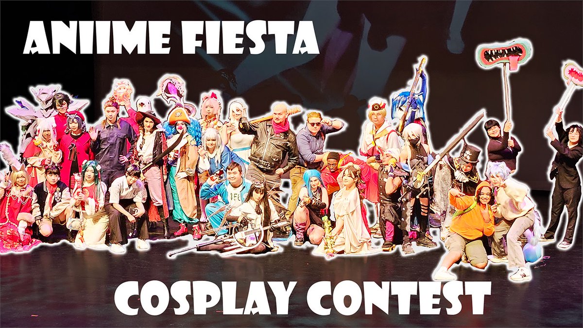 ComboCollect's tweet image. Anime Fiesta 2025 COSPLAY CONTEST!
youtu.be/7HMpj0V20Dw