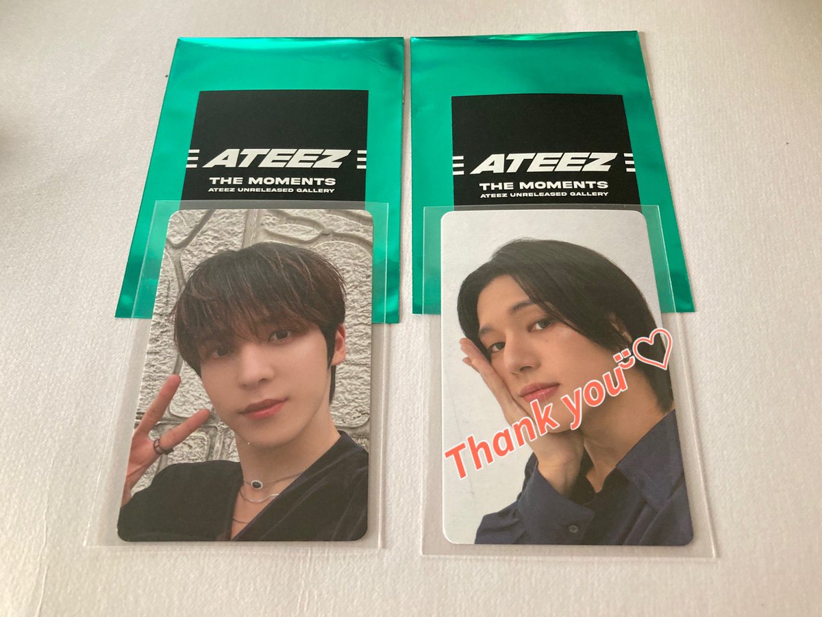 ATEEZ POPUP トレカ 交換(5000円購入特典)

【譲】ユンホ(ユノ) 

【求】ホンジュン ※ウインク🫰している方

郵送での交換希望
リプDMにてお気軽にお声掛けください

#ATEEZ交換