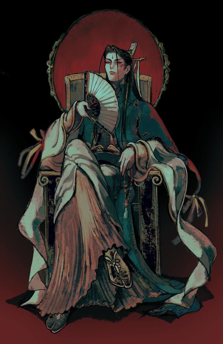 сидит, глядит ✿