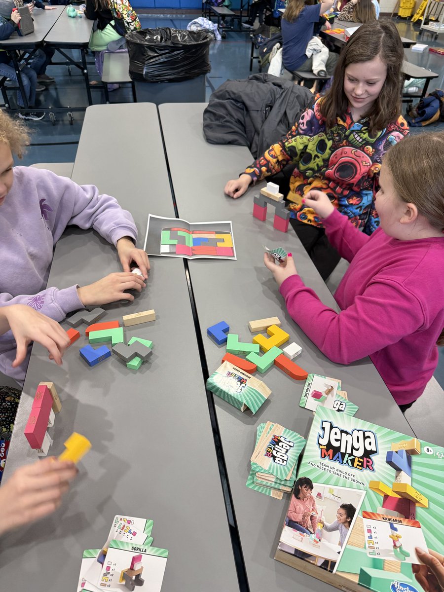 MrsWarner5th's tweet photo. Board Game Club students loved some of the new options today! 
#Proud2bMIS #1GC https://t.co/raBL5TwmpR