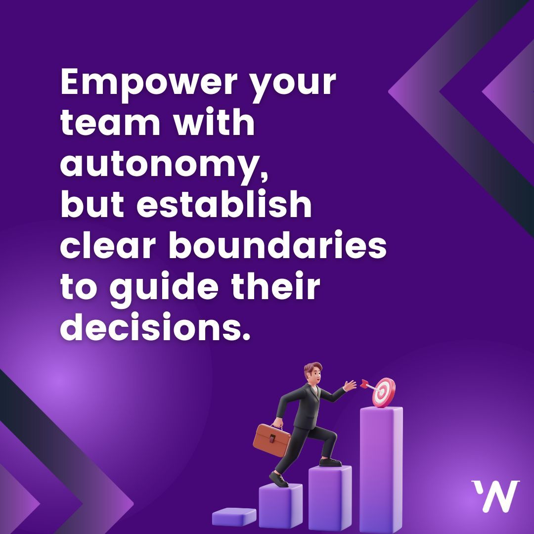 Empower your team with autonomy—but set clear boundaries to guide their decisions. 

Freedom works best with a framework. Give your team the space to innovate while keeping everyone aligned on what matters most. 🌟  

#LeadershipInsights #TeamEmpowerment #GuidedAutonomy
