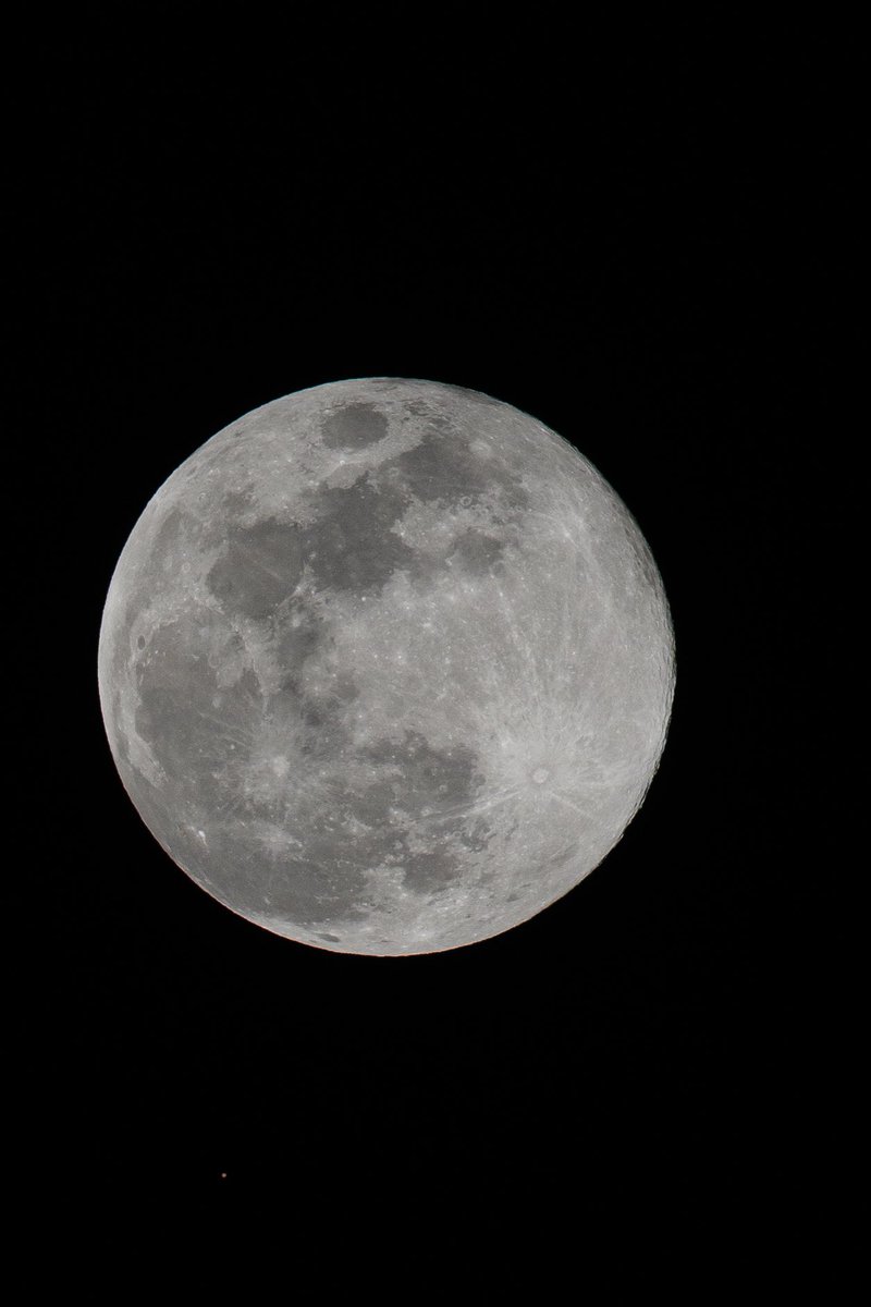 The Moon and Mars, over the Mahoning Valley. It’s always neat to see celestial bodies appear so close to each other in the night sky. 

Later this evening, a lunar occultation is going to take place as the Moon passes by Mars’ orbit relative to our location! 🖖🏼🌕📸