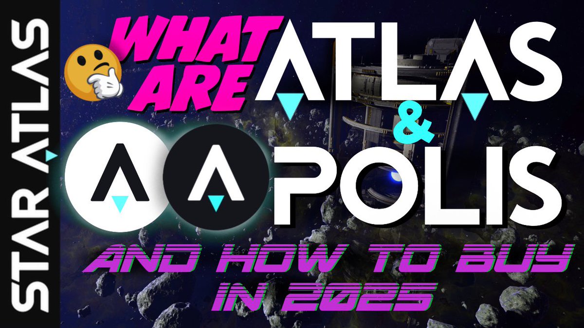 ⭐️NEW VIDEO⭐️

Star Atlas: What are ATLAS and POLIS? How to buy in 2025! 
👇👇👇👇
youtu.be/6HZSL7gHW40?si…