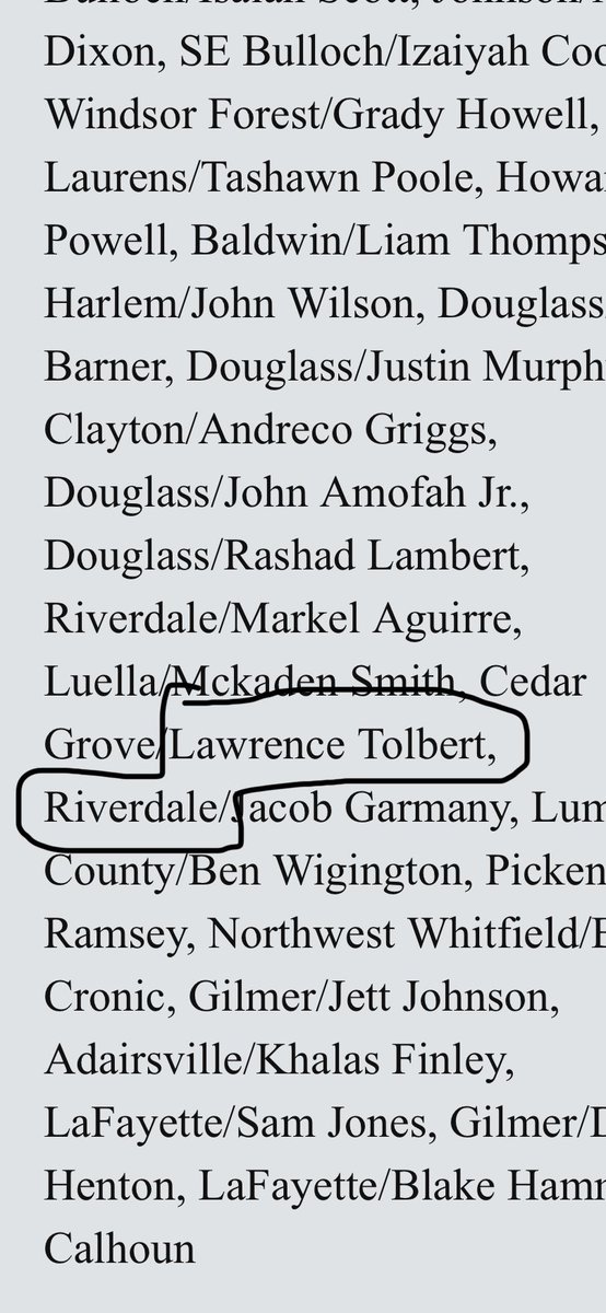 LJ (@lawrencetjr) on Twitter photo Blessed to make First team all region and Georgia 3a all state honorable mention
<a href="/Rivals/">Rivals</a>
<a href="/RustyMansell_/">Rusty Mansell</a>
<a href="/CoachNickDavis/">Nick Davis</a>
<a href="/KrumichSports/">Coach Luke Krumich</a>
<a href="/_CoachWyatt/">Coach Wyatt Anderson</a>
<a href="/Coach_CEdwards/">Coach Edwards</a>
<a href="/CoachWhitlow/">David Whitlow, Jr.✨</a>
<a href="/CoachDReakes/">Daniel Reakes</a>
<a href="/KirbySmartUGA/">Coach Kirby Smart</a>
<a href="/Dyrell_Roberts/">Dyrell Roberts Sr.</a>
<a href="/MaxPreps/">MaxPreps</a>
<a href="/ghsafootball/">GHSA FOOTBALL</a> Blessed to make First team all region and Georgia 3a all state honorable mention
<a href="/Rivals/">Rivals</a>
<a href="/RustyMansell_/">Rusty Mansell</a>
<a href="/CoachNickDavis/">Nick Davis</a>
<a href="/KrumichSports/">Coach Luke Krumich</a>
<a href="/_CoachWyatt/">Coach Wyatt Anderson</a>
<a href="/Coach_CEdwards/">Coach Edwards</a>
<a href="/CoachWhitlow/">David Whitlow, Jr.✨</a>
<a href="/CoachDReakes/">Daniel Reakes</a>
<a href="/KirbySmartUGA/">Coach Kirby Smart</a>
<a href="/Dyrell_Roberts/">Dyrell Roberts Sr.</a>
<a href="/MaxPreps/">MaxPreps</a>
<a href="/ghsafootball/">GHSA FOOTBALL</a>