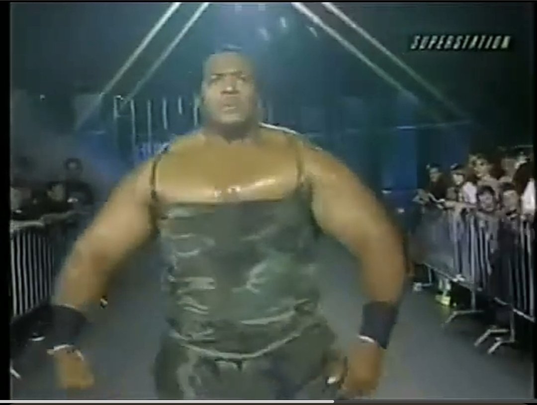 grapplearcade's tweet image. Just been down a few wormholes... Remember that big ol&apos; massive girth called Cassius (AKA - 4x4/Cash/best member of WCW 2000)? 
Turns out he was a bodyguard for 50 Cent, Mike Tyson, and... Robbie Keane. 
Yup, Robbie Keane. 
What was he up to?

 @DeepCutsWCW