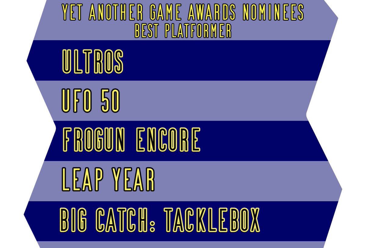 yaga_show's tweet photo. The nominees for Best Platformer are: https://t.co/v1XmKGMLxZ