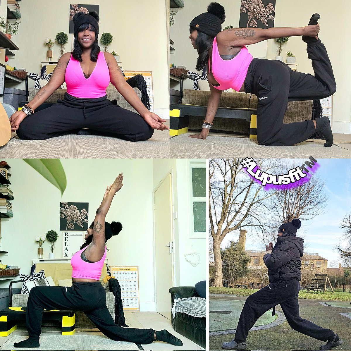 GeorgiaEinstein's tweet photo. #MondayMotivation Full Moon: Wolf Moon Energy. #indoor #outdoor #park #winter #active  G.ElliottServices Lupusfit™️ #freelance #mind #body #yoga #fitness #health #wellbeing #muscle #tone #strength #stretch 🫀 #exercise #goals #Motivation General &amp; #Lupus #raynauds #CKD #advocate https://t.co/m7USHC8Oto