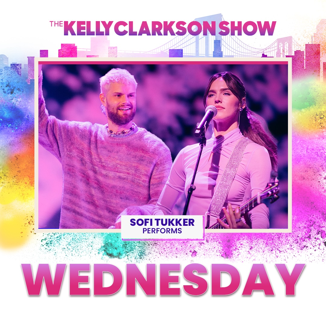 NBCdamon's tweet photo. #checkout / #WATCH @sofitukker on the @KellyClarksonTV #show tomorrow #Wednesdayvibe 3pm on @nbcbayarea in the #SanFrancesco Bay - free over the air on TV 📺📺📺📺🗼🗼🗼 https://t.co/kKgPKDmw9v