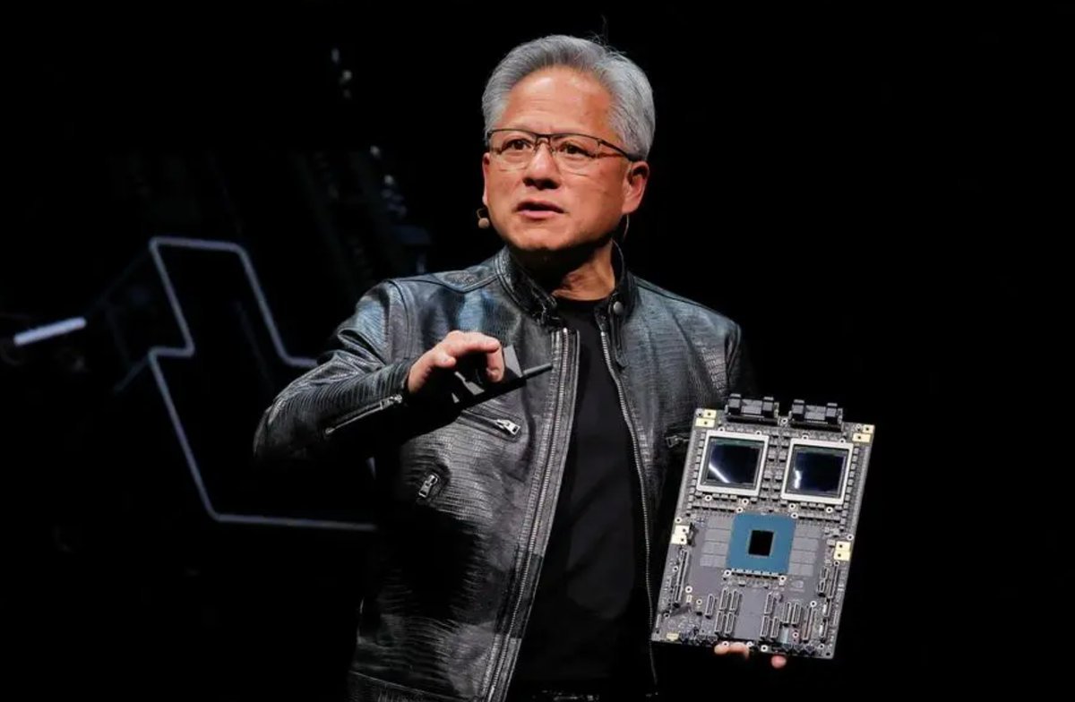 Daisychen88S's tweet photo. AI chip giant Pfizer CEO Jen-Hsun Huang recently praised Tesla CEO Elon Musk for his progress in many areas of AI, including cognitive intelligence, autonomous driving, and robotics. https://t.co/9f11S4qhTc