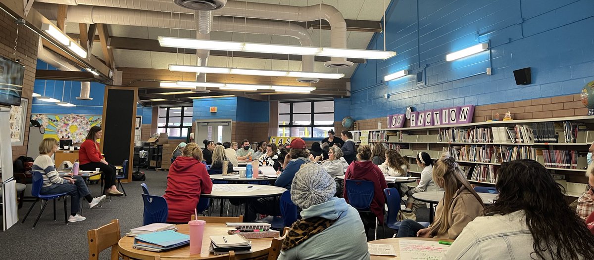 Alyssa Ramsey (@mrsramseysroom) on Twitter photo Staff members came together on planning day to problem solve and plan PBIS structures in the third quarter. Great ideas were generated! 💛🦉 💙<a href="/FoxHollowElem/">Fox Hollow Elem</a> Staff members came together on planning day to problem solve and plan PBIS structures in the third quarter. Great ideas were generated! 💛🦉 💙<a href="/FoxHollowElem/">Fox Hollow Elem</a>