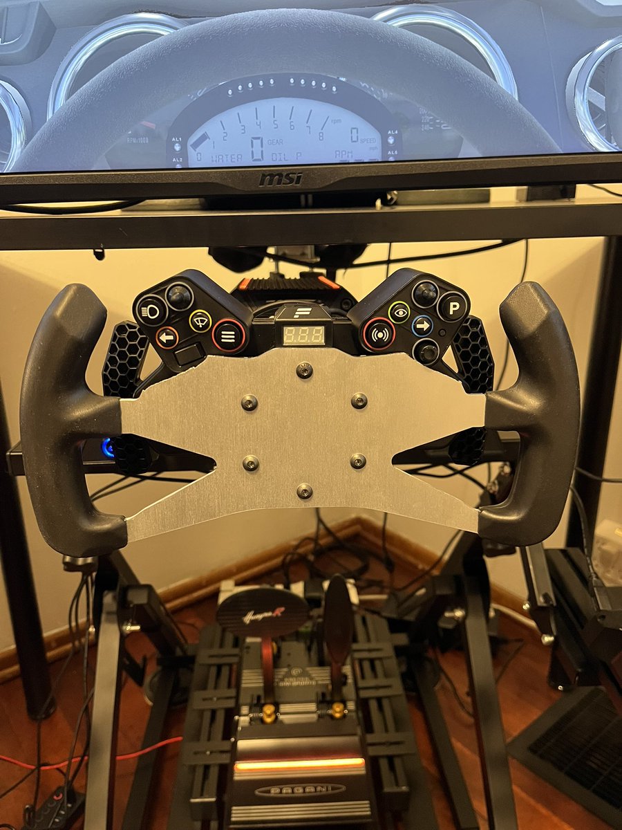 Mitch (@mitchscrazy) on Twitter photo Nice wheel from <a href="/TREDIRAP/">3DRAP.IT</a>!  The rubber grips are comfortable, but could be a little thicker.  I ended up trimming part of the aluminum on the top edges to get it to fit on the <a href="/fanatec/">Fanatec</a> CSL Hub V2. Nice wheel from <a href="/TREDIRAP/">3DRAP.IT</a>!  The rubber grips are comfortable, but could be a little thicker.  I ended up trimming part of the aluminum on the top edges to get it to fit on the <a href="/fanatec/">Fanatec</a> CSL Hub V2.