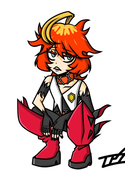 メロコ&amp;シュウメイ実装という事で前に描いたメロコです #ポケマスEX