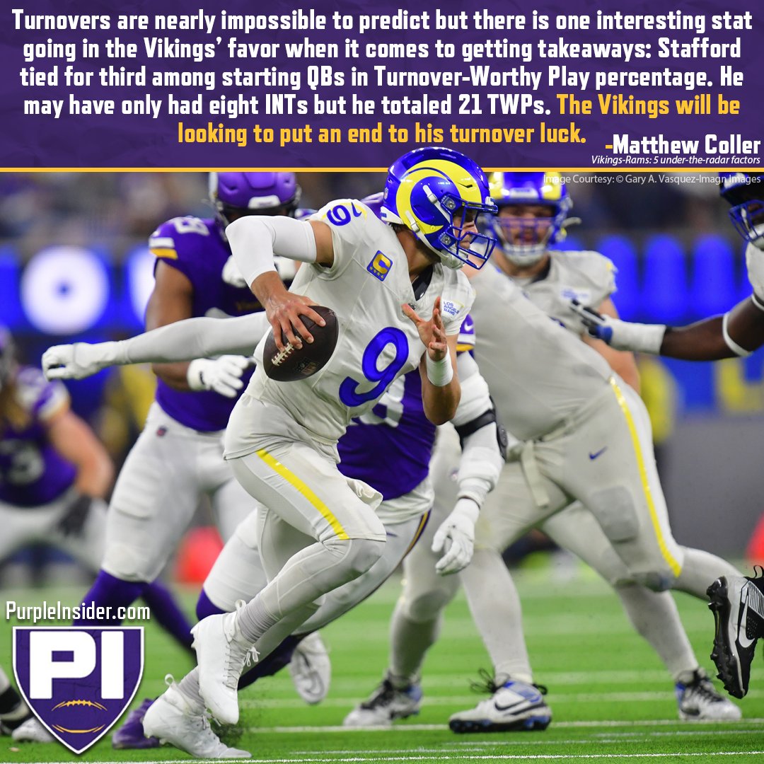 Before the #Vikings playoff game, here are a few things that didn't make the headlines

<a href="/MatthewColler/">Matthew Coller</a> with a final primer ahead of Monday night's Vikings-Rams game.

Read -> tinyurl.com/mss649cv