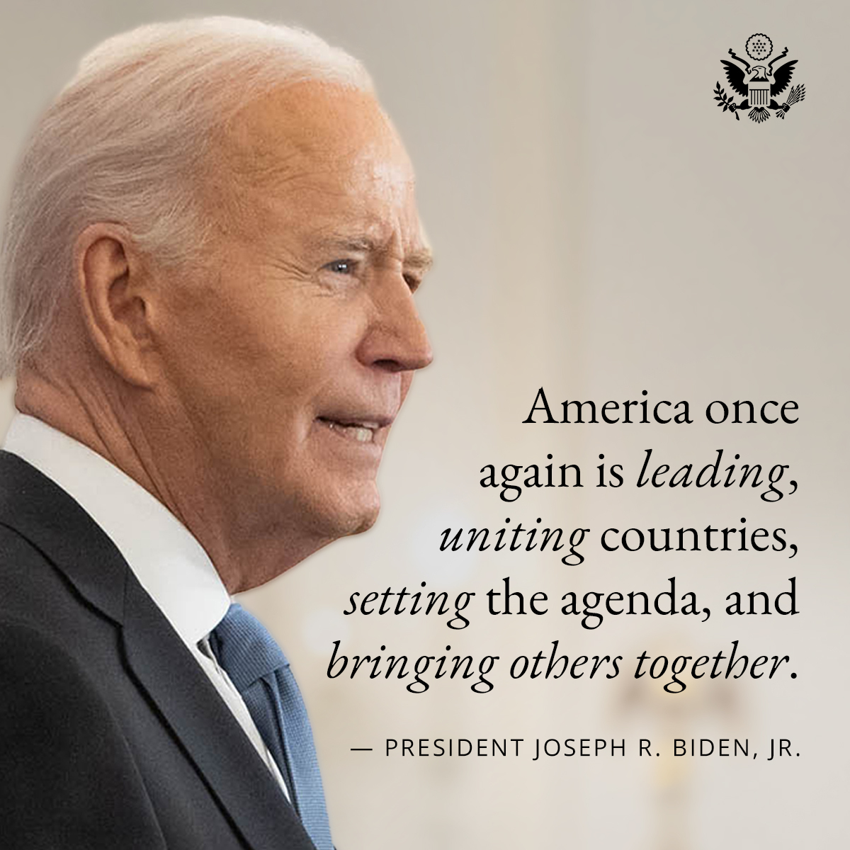 Department of State (@statedept) on Twitter photo Today, <a href="/POTUS/">President Donald J. Trump</a> spoke about U.S. foreign policy from the State Department. After four years of the Biden-Harris administration, America has more friends and stronger alliances — our adversaries are weaker and under pressure. Today, <a href="/POTUS/">President Donald J. Trump</a> spoke about U.S. foreign policy from the State Department. After four years of the Biden-Harris administration, America has more friends and stronger alliances — our adversaries are weaker and under pressure.