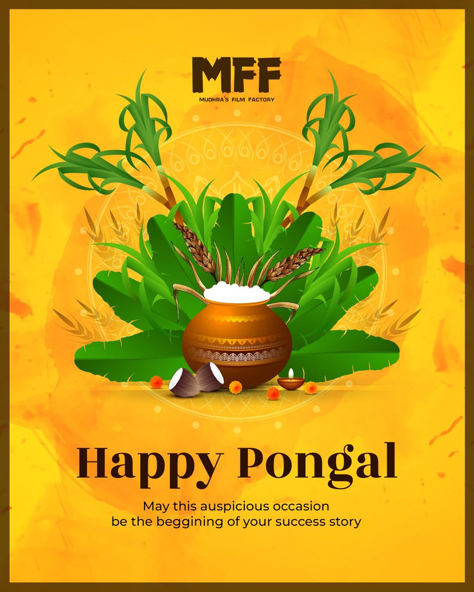 May your Pongal be as sweet as the sugarcane, as vibrant as the kolam, and as joyful as the festivities around! Wishing you a harvest of happiness and prosperity ✨

#MFF #HappyPongal