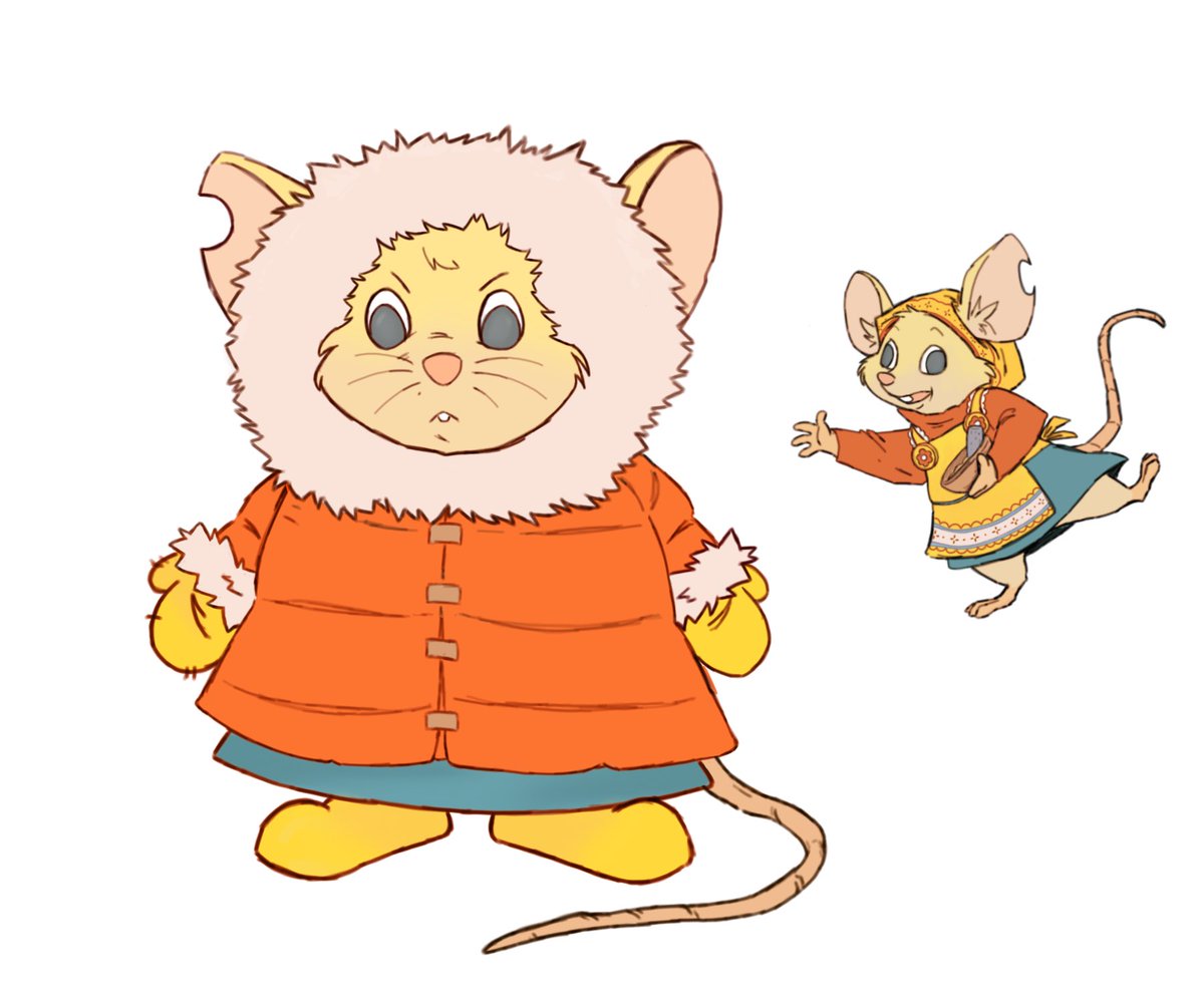 putridbenny's tweet photo. Bitsy in a parka. That's it thats the tweet https://t.co/SfkeJ062AW