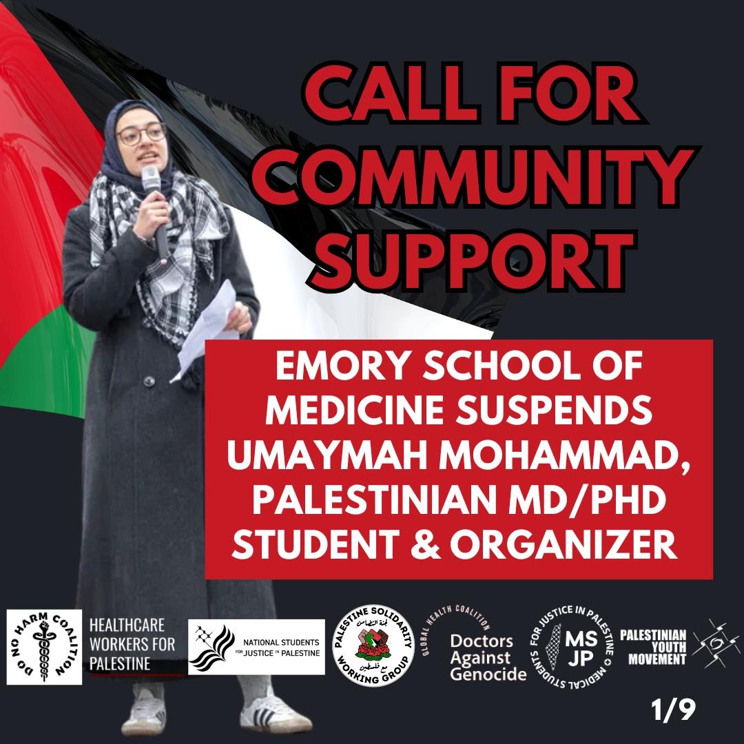 HCWforPalestine tweet media