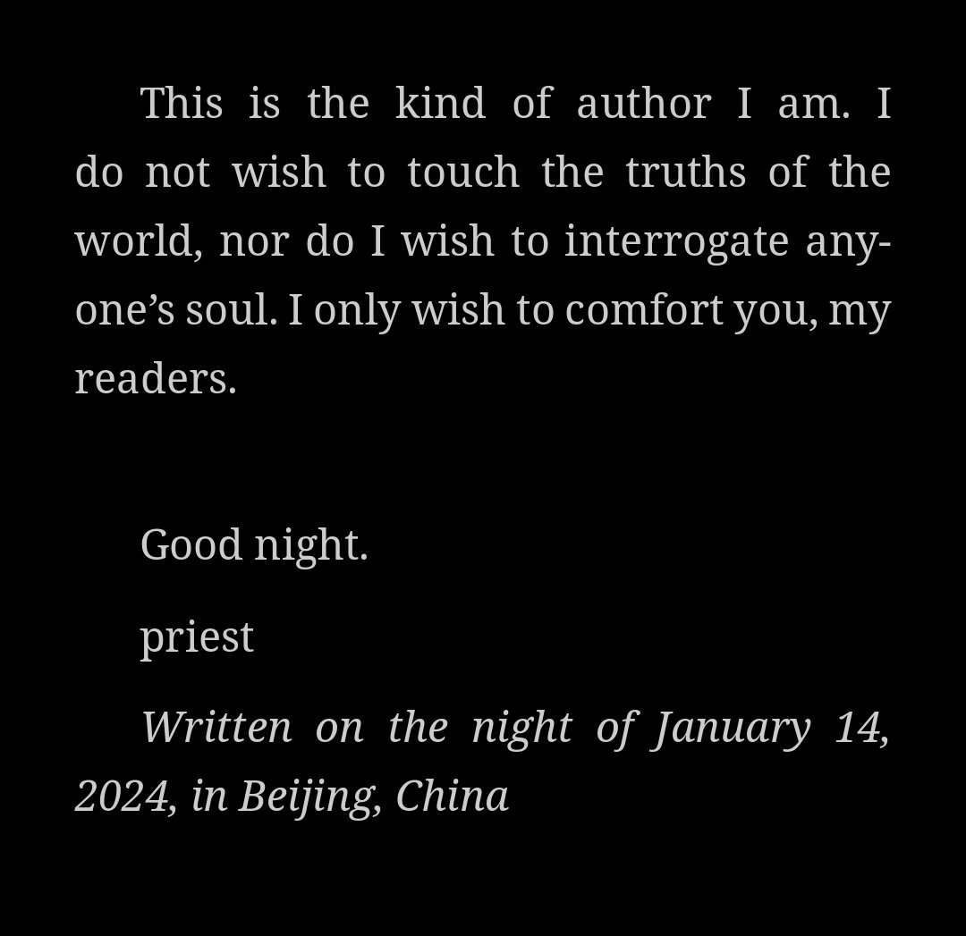 priest afterword in sha po lang volume 5 🫶🏻