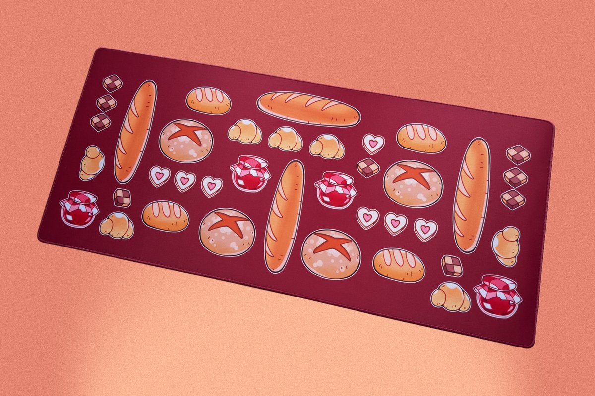 「Bakery desk mat is now 30% off!   」|meyo 🌸 artcade #70のイラスト