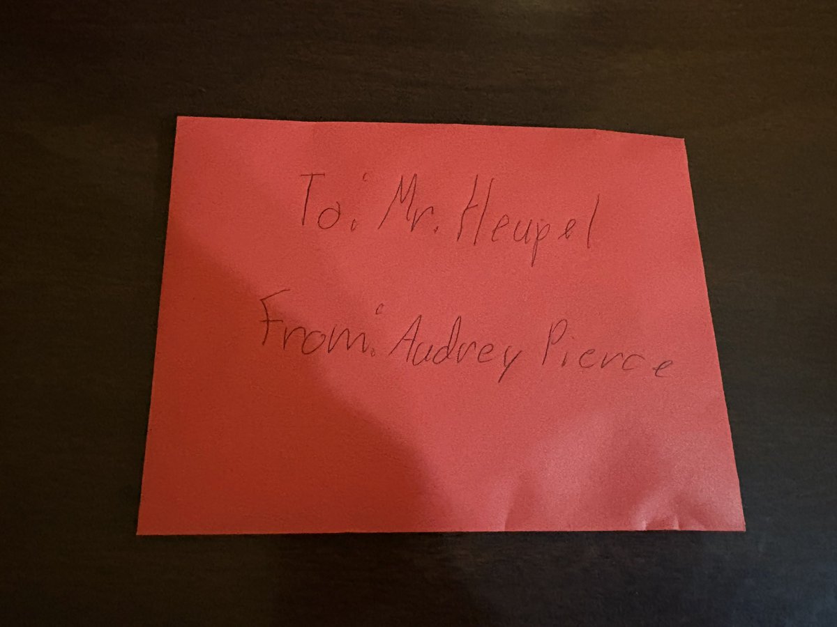 thevolbros's tweet photo. My daughter (unprompted by me) wrote a letter to @coachjoshheupel asking him to be on our show. It is awesome. #GBO https://t.co/rLjsTpXQsT