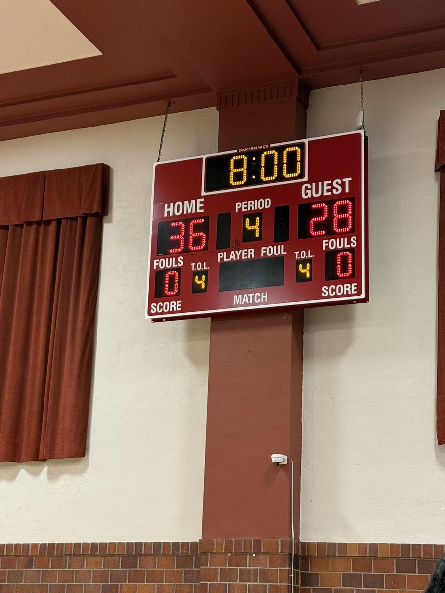 EMF cuts the lead to 8 with one quarter left to go.