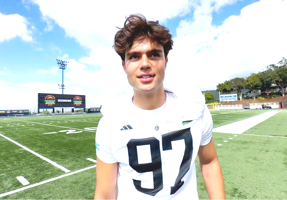 1-on-1 with 2025 UCLA commit Lennox Miller (Oaks Christian):
Click here: bit.ly/42gpShR
Punter Lennox Miller (Oaks Christian) shares what he’s been told about the staff changes and much more in this video.
<a href="/lennoxmpunter/">🖤Molly</a> <a href="/oclionsfootball/">OC Lions Football</a> <a href="/OaksChrstnLions/">Oaks Christian Lions</a> <a href="/ThePuntFactory/">Aaron Perez</a>