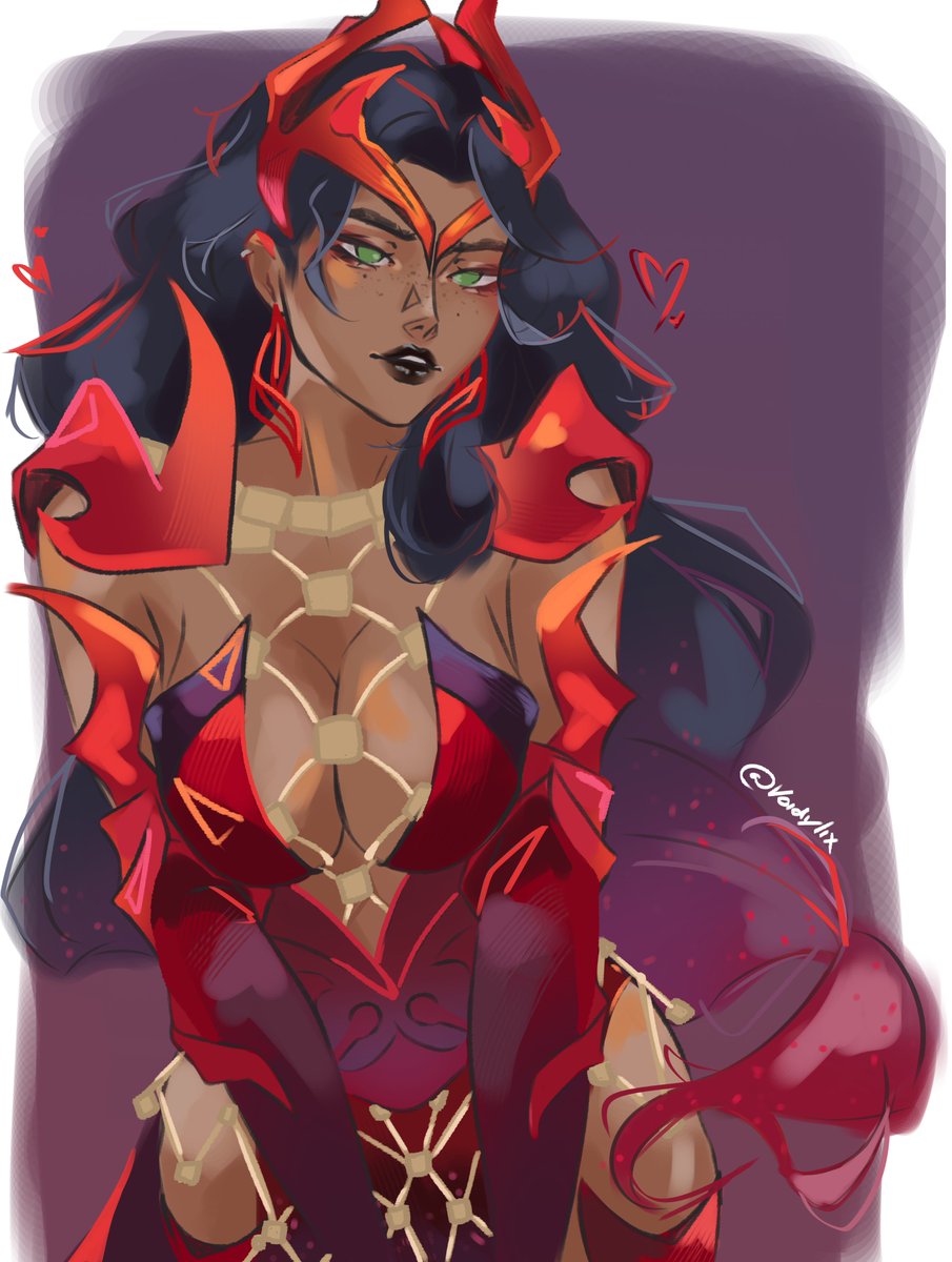 "𝘌𝘮𝘣𝘳𝘢𝘤𝘦 𝘵𝘩𝘦 𝘤𝘩𝘢𝘰𝘴~"

#MarvelRivals #MarvelRivalsFanArt #ScarletWitch