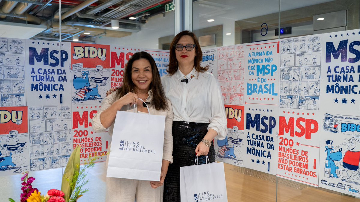 linkschooledu's tweet photo. um dia você está vendo Chico Bento no cinema e no outro a Mônica Souza está palestrando na sua faculdade de empreendedorismo… 🙌🏻🙌🏻 https://t.co/Yl1nUlcV5X