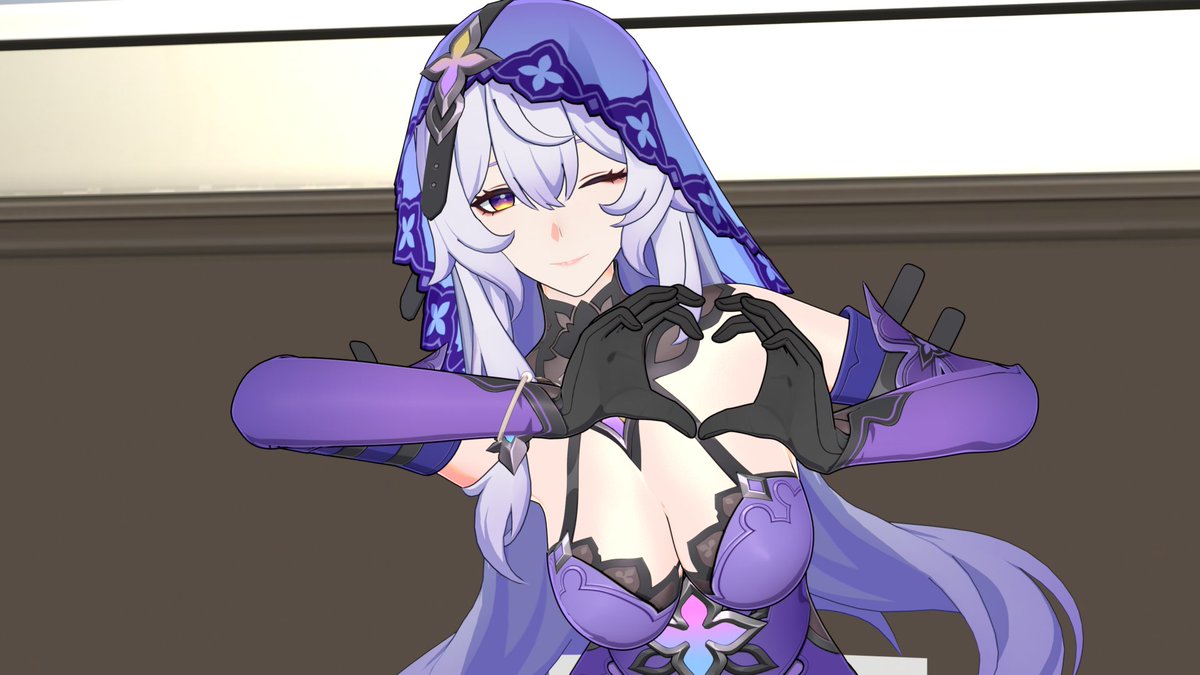 Swan loves you!💜

#HonkaStarRail #BlackSwan