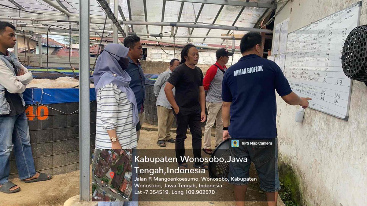 IstiAnggih's tweet photo. Sabtu (16/11/2024), Anggih Isti, Luhkan Kab.Wonosobo mendampingi studi banding Bioflok Pokdakan “Mina Tirta Wening” di Arman Bioflok https://t.co/RhXyBBbeLr