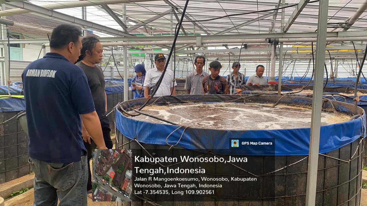 IstiAnggih's tweet photo. Sabtu (16/11/2024), Anggih Isti, Luhkan Kab.Wonosobo mendampingi studi banding Bioflok Pokdakan “Mina Tirta Wening” di Arman Bioflok https://t.co/RhXyBBbeLr