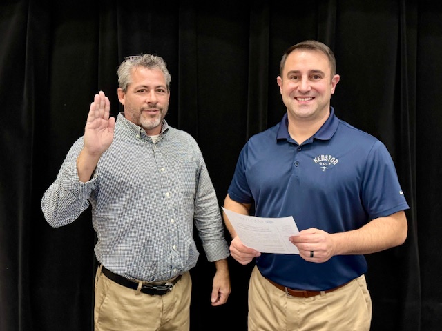 KenstonBOE's tweet photo. At the 2025 Organizational Meeting, Tom Manning was elected the Kenston Board of Education President. #KenstonSchools #KenstonPositivelyInspiring https://t.co/dOBHLeIKlh