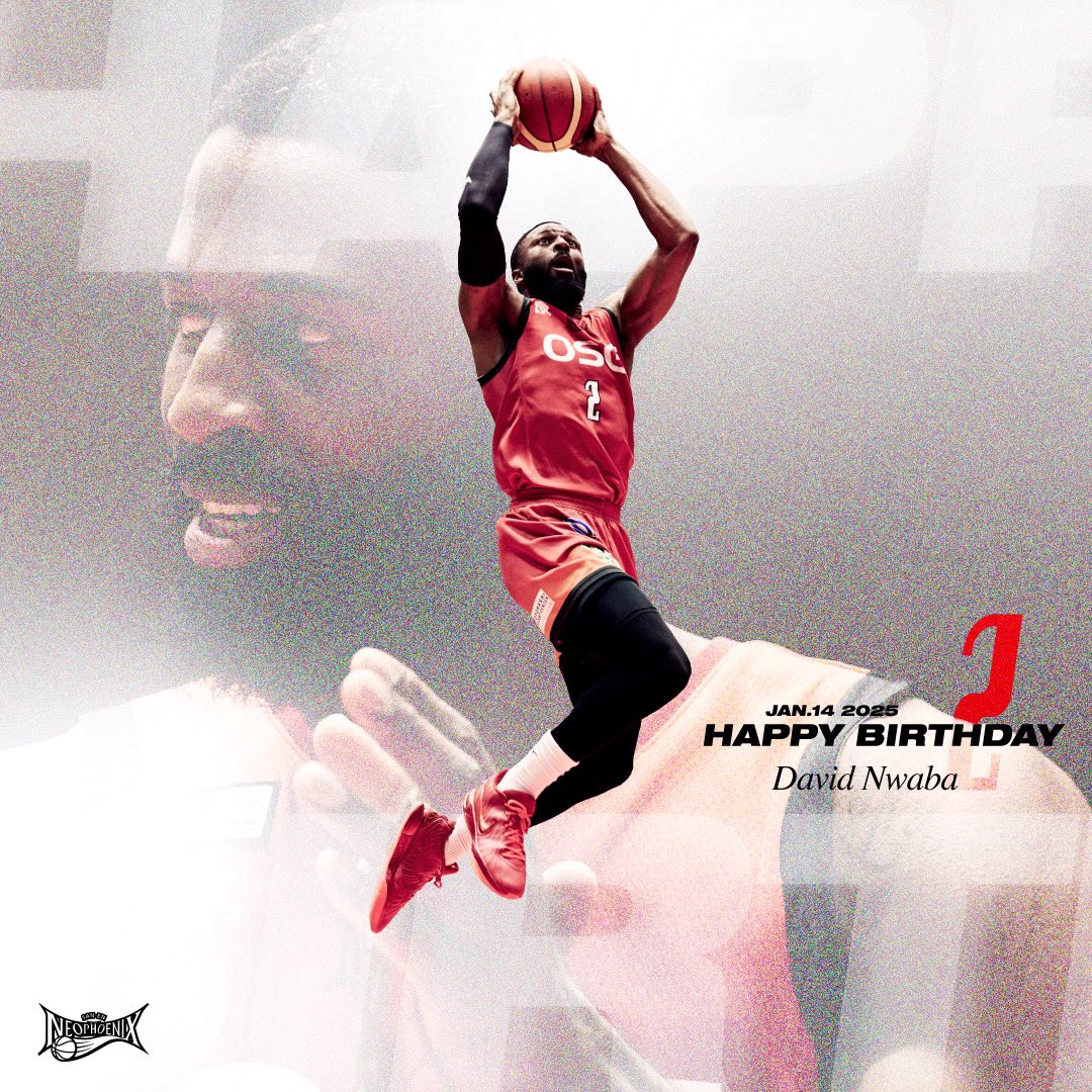 Happy Birthday🎂 ／ 本日1/14は #デイビッド・ヌワバ 選手のお誕生日