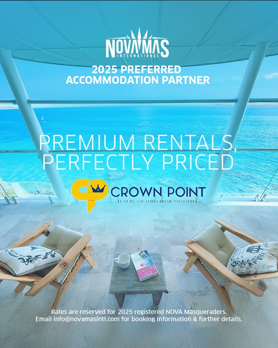 Your @CarnivalinBermuda experience begins with the perfect stay.

✨ Whether local or abroad, enjoy unmatched comfort &amp; affordability with @grottobaybeachresorts &amp; @crownpointbda. Book now for early bird deals and kick off your SZN8 journey in style! 

#CarnivalInBermuda #SZN8