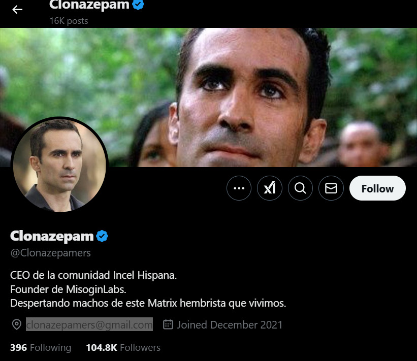 basadosgang's tweet photo. Un amigo se ha descargado una base de datos que se ha leakeado de una compañía y ha podido destapar la identidad de Clonazepam

No ha sido difícil ya que al parecer se había registrado con ese mail en otra plataforma usando un nombre de usuario que usa en Instagram y tik tok https://t.co/PQ4HAcYJC6