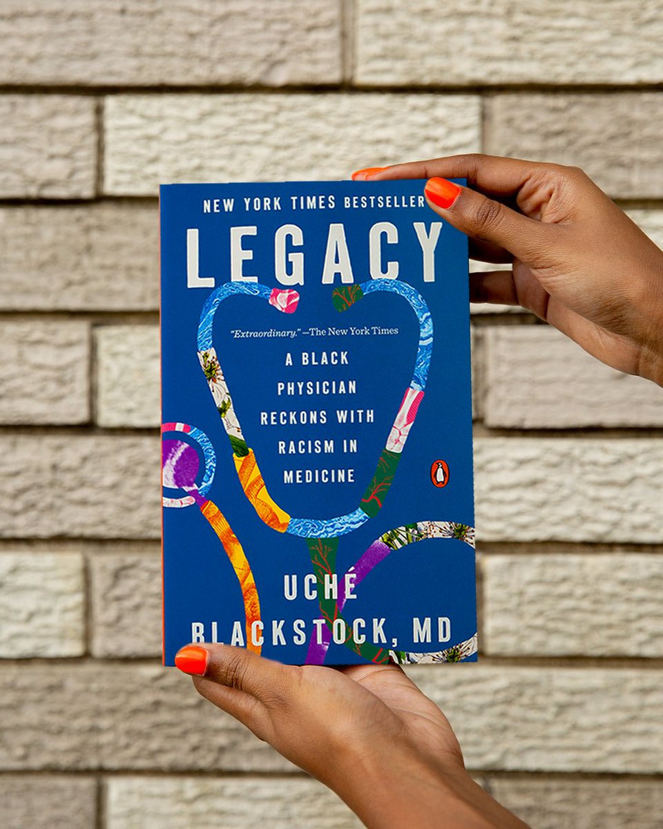 uché blackstock, md (@uche_blackstock) on Twitter photo ✨ONLY ONE WEEK left until the PAPERBACK 📖 release of my <a href="/nytimes/">The New York Times</a> best-seller LEGACY: A BLACK PHYSICIAN RECKONS WITH RACISM IN MEDICINE🩺!
LOOK at this beautiful new cover!🤩
“This book should be required reading for all medical students.” <a href="/GayleKing/">Gayle King</a>
ucheblackstock.com ✨ONLY ONE WEEK left until the PAPERBACK 📖 release of my <a href="/nytimes/">The New York Times</a> best-seller LEGACY: A BLACK PHYSICIAN RECKONS WITH RACISM IN MEDICINE🩺!
LOOK at this beautiful new cover!🤩
“This book should be required reading for all medical students.” <a href="/GayleKing/">Gayle King</a>
ucheblackstock.com