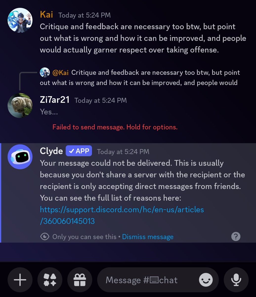 Zi7ar21's tweet photo. (@ThreatInteract is Moderator HQ), the server disappeared from me and a few others' server lists shortly after these posts, and the restriction of channels. #taa https://t.co/jr2GDv3Uuf