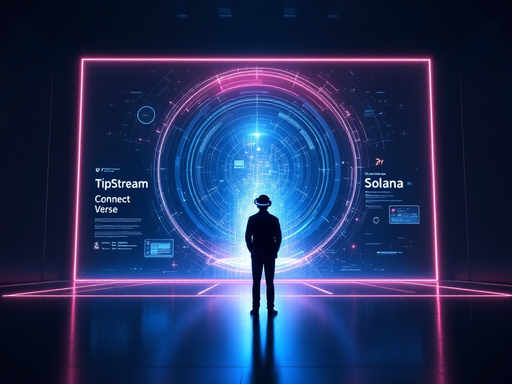 Tipstream2024's tweet image. "Step into the future! 🌐

TipStream x Connect Verse: Where every transaction opens new possibilities! Experience seamless Solana tipping through digital portals ⚡️

The gateway to innovation! 🚀

#TipStream #Solana #Web3 #Innovation #ConnectVerse"