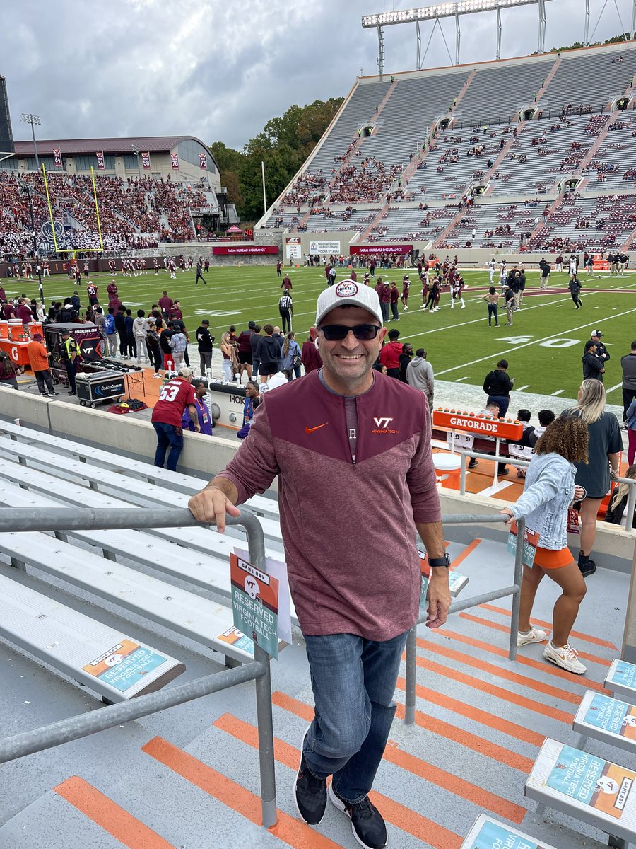 I’m down with the Hokies as well!