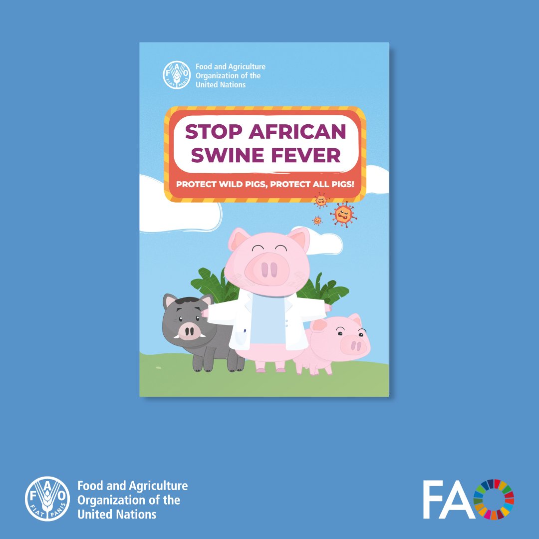 FAOAsiaPacific's tweet photo. 🐗🚨 Stop African Swine Fever: Protect Wild Pigs, Protect All Pigs! 🚨🐗
Learn how to prevent the spread of ASF in wild pig populations and safeguard both ecosystems and livelihoods.
📘 Read the brochure: https://t.co/6fpByL5nW4

#StopASF #ProtectWildPigs #ECTAD https://t.co/fzozc7AE6i